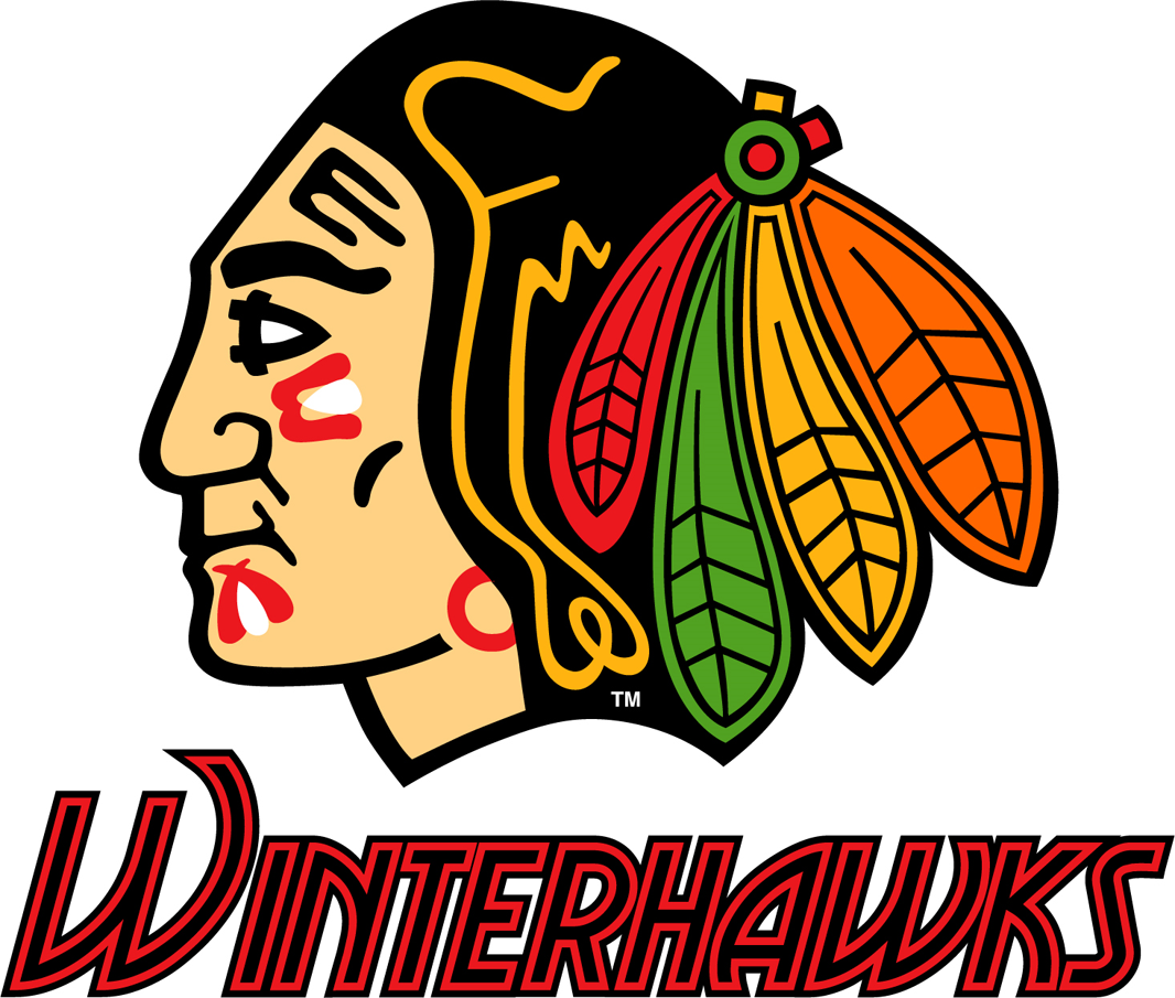 Portland Winterhawks 2007 08-Pres Alternate Logo vinyl decal